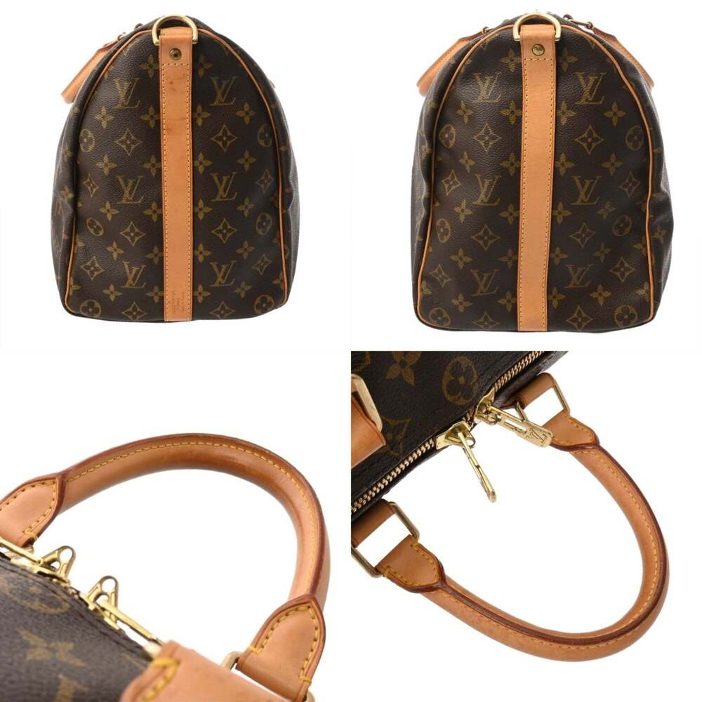 LOUIS VUITTON Brown Monogram Canvas Boston Bag - Picture 9 of 11